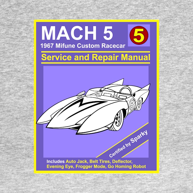 Mach 5 Manual by ClayGrahamArt